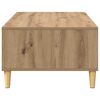 vidaXL Table basse Chêne artisanal 103,5 x 60 x 35 cm