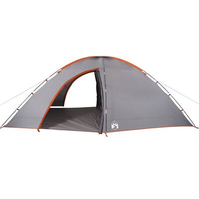 vidaXL Tente de camping 8 personnes orange imperméable