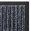 vidaXL Tapis d'entr&eacute;e gris 120 x 180 cm PVC