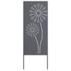 vidaXL &Eacute;cran de confidentialit&eacute; de jardin Anthracite 50 x 140 cm