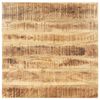 vidaXL Dessus de table Bois de manguier solide 25-27 mm 70x70 cm