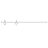 vidaXL Kit de quincaillerie de porte coulissante 200 cm Acier Blanc