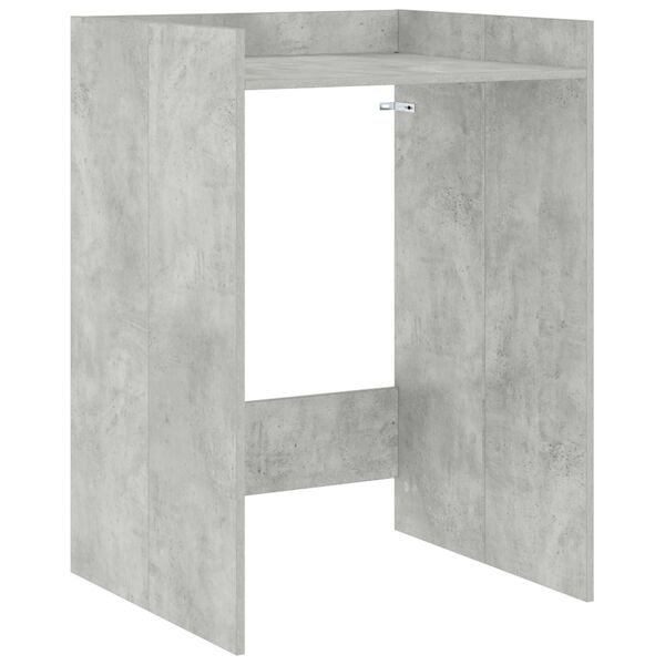 vidaXL Armoire pour machine &agrave; laver B&eacute;ton 67,5 x 62 x 97 cm