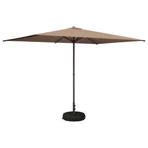 vidaXL Parasol de jardin avec base Rectangulaire 2 x 3 m Polyester