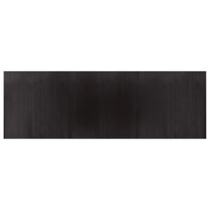 vidaXL Tapis rectangulaire marron fonc&eacute; 100x300 cm bambou