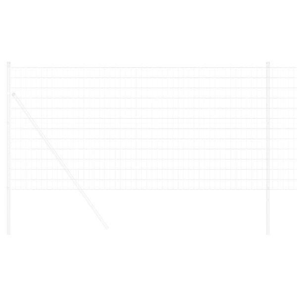 vidaXL Clôture Euro Argent 1.2 x 10 m