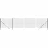 vidaXL Cl&ocirc;ture en treillis m&eacute;tallique anthracite 2x10 m