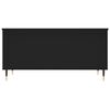vidaXL Table basse Noir 90x44,5x45 cm Bois d'ing&eacute;nierie