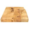 vidaXL Dessus de table 90x40x3,8 cm bord vif bois massif manguier brut