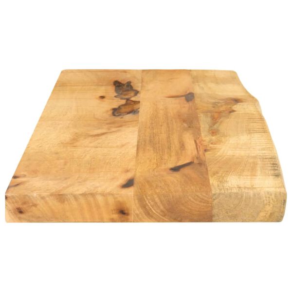 vidaXL Dessus de table 90x40x3,8 cm bord vif bois massif manguier brut