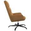 vidaXL Chaise de relaxation Marron Velours