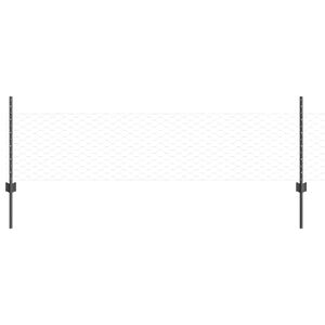 vidaXL Cl&ocirc;ture en fil soud&eacute; 10 x 0,5 m (L x H) Acier recouvert de PVC