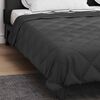 vidaXL Duvet complet toute l'ann&eacute;e Anthracite 220 x 260 cm Microfibre