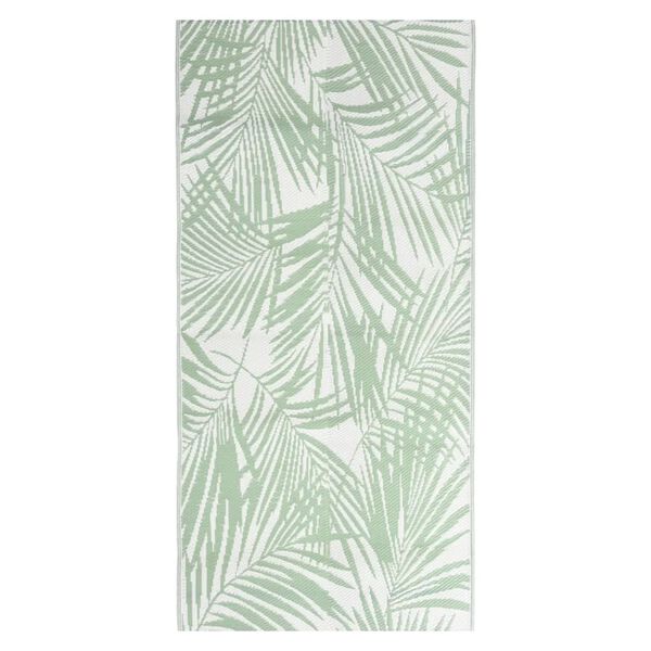 vidaXL Tapis d'ext&eacute;rieur ARAKIL Vert 80x150 cm PP