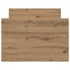 vidaXL Cadre de lit sans matelas ch&ecirc;ne artisanal 100x200 cm