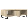 vidaXL Table basse chêne sonoma 104x60x35 cm bois d'ingénierie