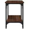 vidaXL Table d'appoint Ch&ecirc;ne marron 40x30x42 cm Bois d'ing&eacute;nierie