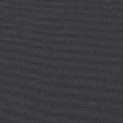 vidaXL Coussins de palette lot de 2 noir 50x50x7 cm tissu oxford