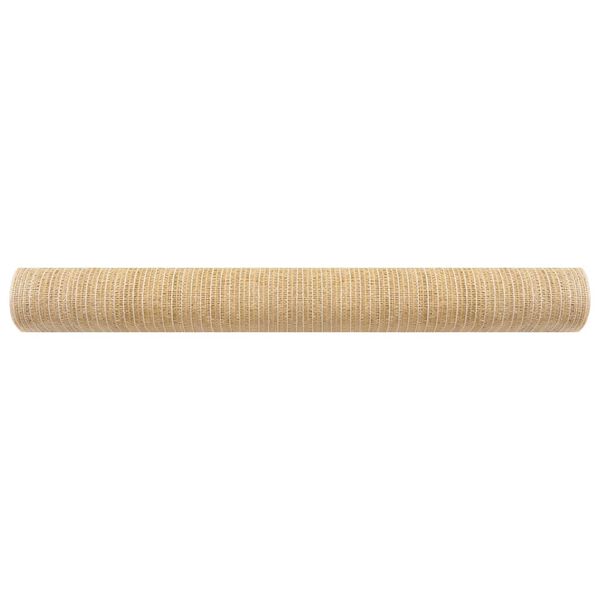 vidaXL Filet brise-vue Beige 1,2x50 m PEHD 150 g/m²