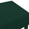 vidaXL Repose-pied vert foncé 77x55x31 cm velours