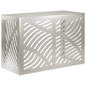 vidaXL Housse de climatiseur Argent&eacute; 90 x 40 x 60 cm Acier inoxydable
