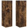 vidaXL Meuble TV mural 2 pc Ch&ecirc;ne fum&eacute; Bois d'ing&eacute;nierie