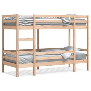 vidaXL Lit superpos&eacute; sans matelas 90x190 cm bois de pin massif