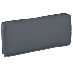 vidaXL Coussin Tissu Oxford Anthracite 120 x 50 x 12 cm