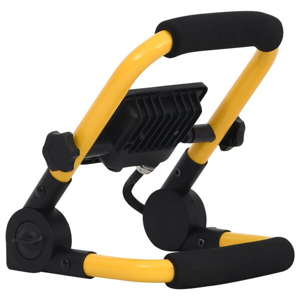 vidaXL Projecteur &agrave; LED avec poign&eacute;e 10 W Blanc froid