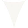 vidaXL Voile d'ombrage 160 g/m&sup2; Blanc 4x5x5 m PEHD