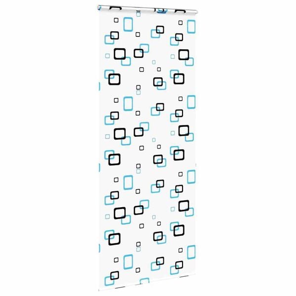 vidaXL Store enrouleur de douche avec cassette largeur du tissu 106 cm