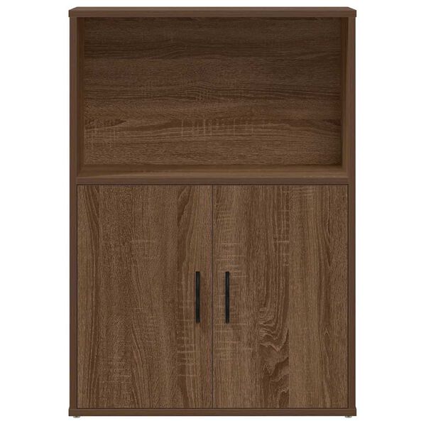 vidaXL Biblioth&egrave;que ch&ecirc;ne marron 60x24x85 cm bois d'ing&eacute;nierie