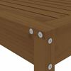 vidaXL Ensemble de bar de jardin 5 pcs marron miel bois de pin massif