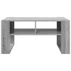 vidaXL Table basse Gris Sonoma 92 x 53 x 45 cm Bois d'ing&eacute;nierie