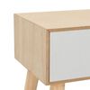 vidaXL Table de chevet avec 1 tiroir 44x30x58,5 cm Bois de pin massif