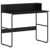 vidaXL Bureau avec rangement Ch&ecirc;ne noir 100 x 50 x 91 cm