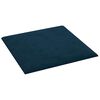vidaXL Panneaux muraux 12 pcs Bleu 30x30 cm Velours 1,08 m&sup2;