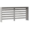 vidaXL Cache-radiateur sonoma gris 175x20x82 cm bois d'ing&eacute;nierie