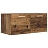vidaXL Meuble mural Montage mural Bois ancien 80 x 36,5 x 35 cm
