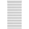 vidaXL Store z&egrave;bre gris clair largeur du tissu 65,9 cm polyester