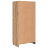 vidaXL Armoire Chêne artisan 82,5 x 51,5 x 180 cm Bois d'ingénierie
