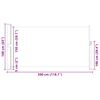 vidaXL Auvent latéral de patio 160x300 cm Couleur crème