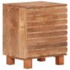 vidaXL Table de chevet 40x35x51 cm Bois de manguier solide