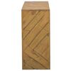 vidaXL Table console 110x35x75 cm bois de teck solide