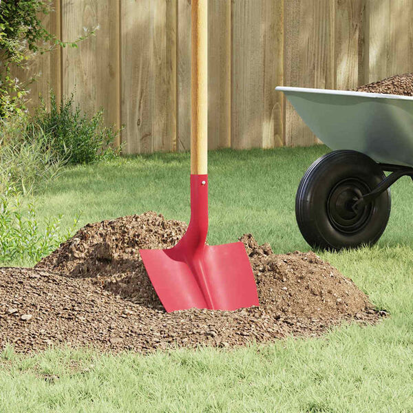 vidaXL T&ecirc;te de pelle 4 pcs Rouge 39,5 x 27,5 cm Acier enduit de poudre