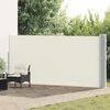 vidaXL Auvent lat&eacute;ral r&eacute;tractable de patio 170x1200 cm Cr&egrave;me