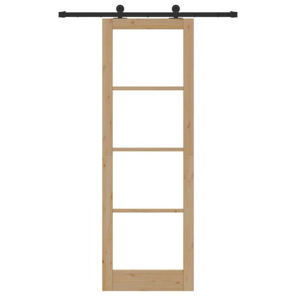 vidaXL Porte coulissante ORKDAL Naturel 78 x 232 cm