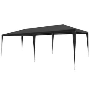 vidaXL Tente de r&eacute;ception 3x6 m PE Anthracite