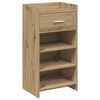 vidaXL Cabinet &agrave; chaussures 48 x 36 x 92 cm Bois d'ing&eacute;nierie
