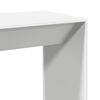 vidaXL Table de bar blanc 102x50x103,5 cm bois d'ing&eacute;nierie